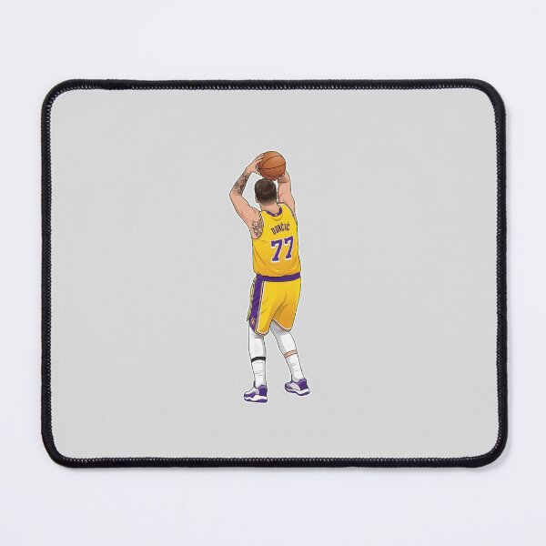 Item preview, Luka Doncic #77 Shooting Back designed and sold by EndZoneEmporium.