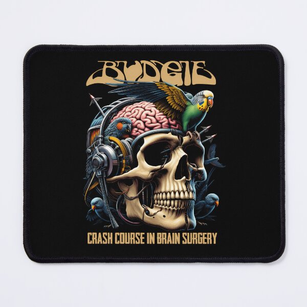 Item preview, BudgieWhite in Black  designed and sold by yonen.