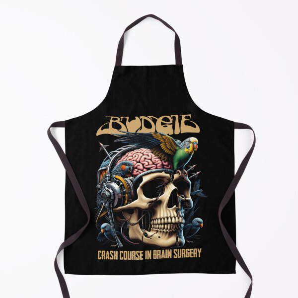 Item preview, BudgieWhite in Black designed and sold by yonen.