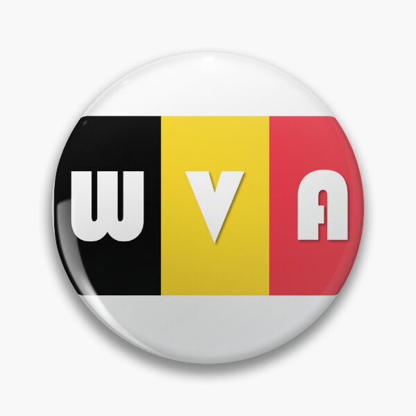 Item preview, WVA Belgium flag designed and sold by Gravelymas.