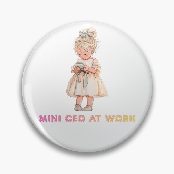 Item preview, Mini CEO at Work designed and sold by bubblyrainbow.