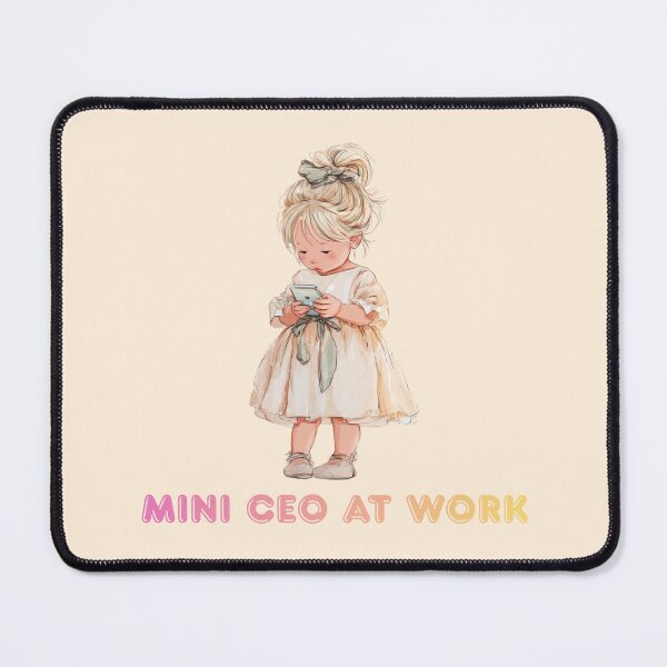 Item preview, Mini CEO at Work designed and sold by bubblyrainbow.