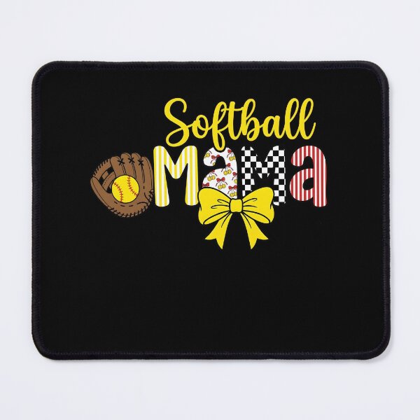 Item preview, Softball Mom Bow Game Day designed and sold by KroghDs.