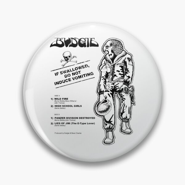Item preview, BudgieIf Swallowed Do Not Induce Vomiting  designed and sold by creekdakako.