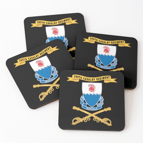 Item preview, Army  - 299th Cavalry Regiment w Ribbon - Br X 300 designed and sold by Military Insignia Products.