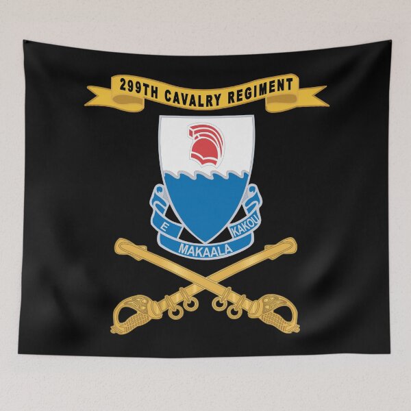 Item preview, Army  - 299th Cavalry Regiment w Ribbon - Br X 300 designed and sold by Military Insignia Products.