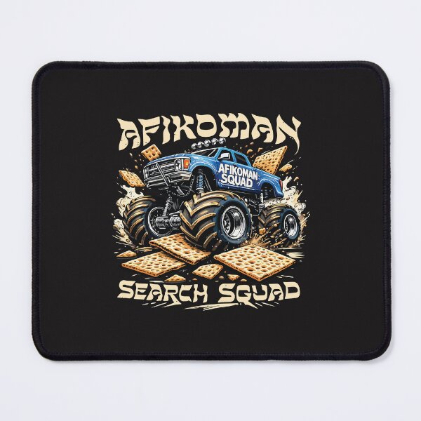 Item preview, Afikoman Search Squad Passover Matzah Monster Truck Kids Design designed and sold by kiralynstration.
