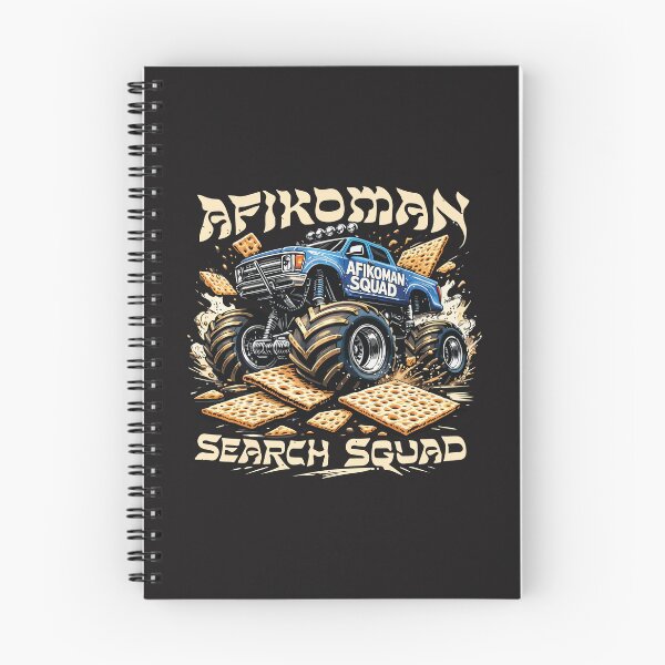Item preview, Afikoman Search Squad Passover Matzah Monster Truck Kids Design designed and sold by kiralynstration.