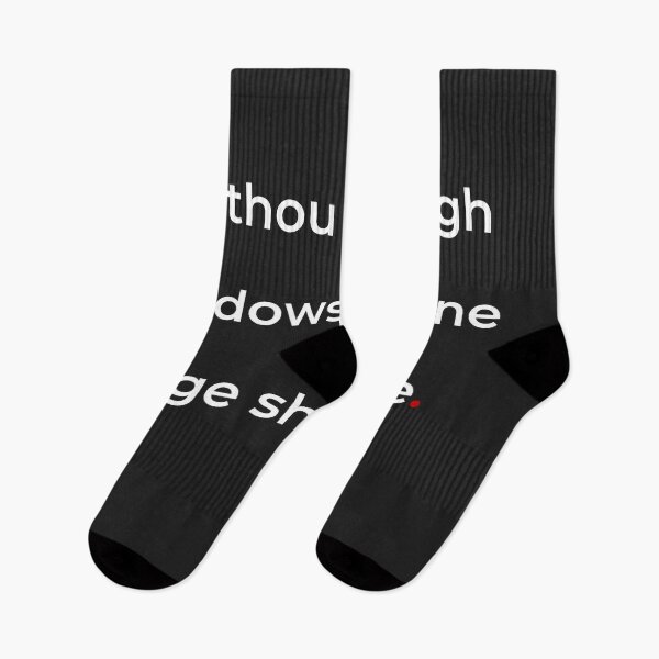 Item preview, "So thou through windows of thine age shalt see" - print white designed and sold by ariksworld.