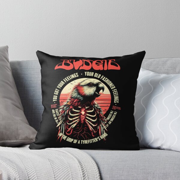 Item preview, Budgiein the grip of a tyrefitter’s hand  designed and sold by yonen.