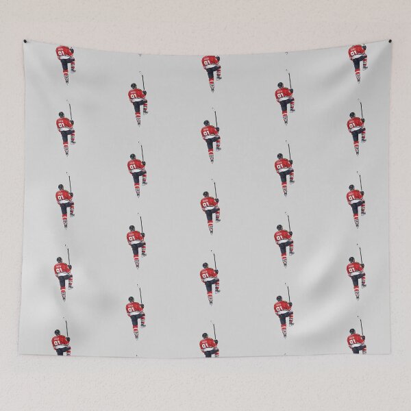 Item preview, Marian Hossa #81 One Leg Celebration designed and sold by EndZoneEmporium.