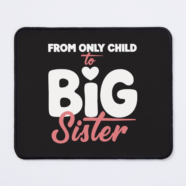 Item preview, From Only Child to Big Sister – Cute Girls Pregnancy Reveal Announcement designed and sold by kiralynstration.