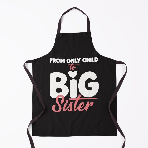 Item preview, From Only Child to Big Sister – Cute Girls Pregnancy Reveal Announcement designed and sold by kiralynstration.
