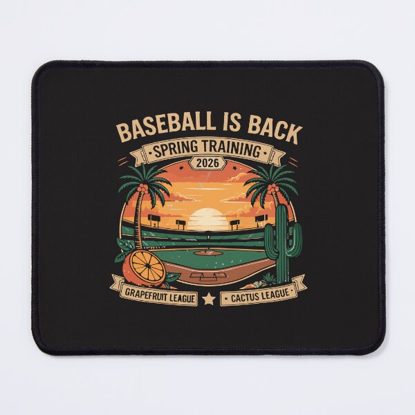 Item preview, Spring Training Baseball Is Back 2026 Retro Stadium Sunset Vintage designed and sold by kiralynstration.