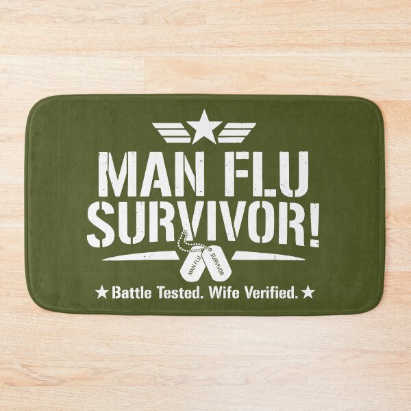 Item preview, Man Flu Survivor – Battle Tested, Wife Verified designed and sold by JPees.
