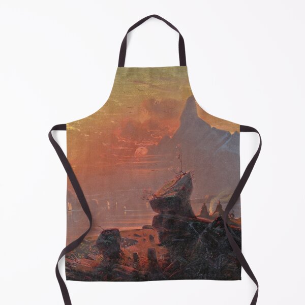 Item preview, Aftonrodnad över en fjord - Franz Wilhelm Schiertz  designed and sold by Vintage Designs +.