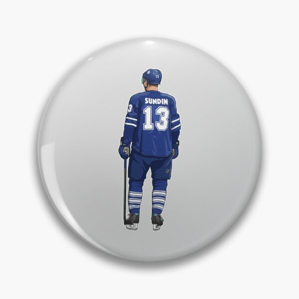 Item preview, Mats Sundin #13 Standing Back designed and sold by EndZoneEmporium.