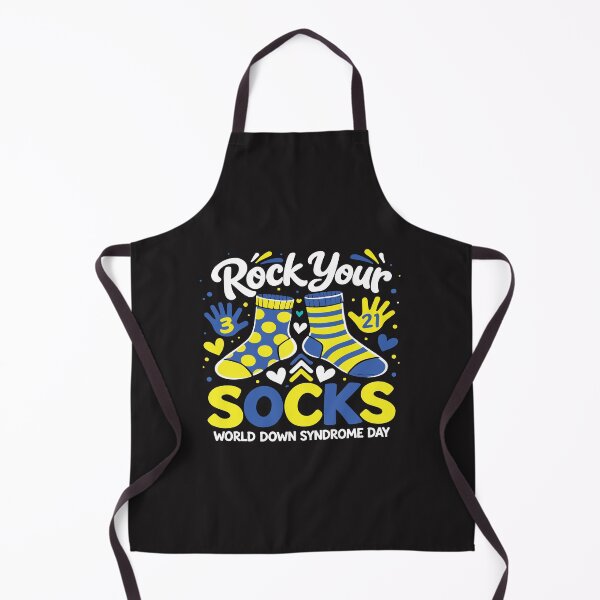 Item preview, Rock Your Socks 3 21 Down Syndrome Day Awareness Colorful Support designed and sold by kiralynstration.