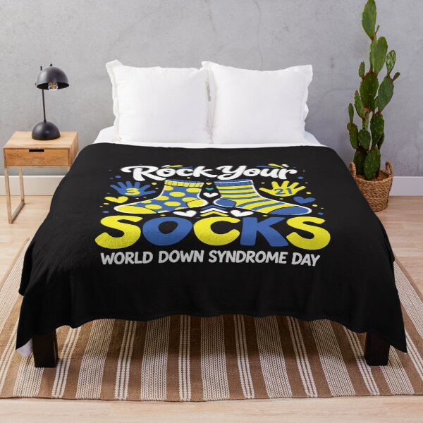 Item preview, Rock Your Socks 3 21 Down Syndrome Day Awareness Colorful Support designed and sold by kiralynstration.