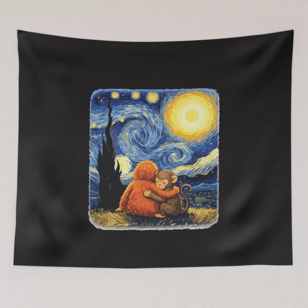 Item preview, Funny Monkey Punch Meme Art Style Viral Monkey Humor Design designed and sold by kiralynstration.