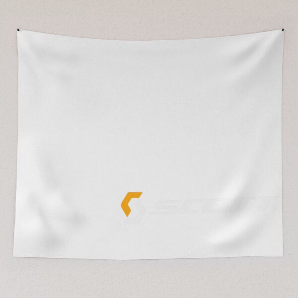 Item preview, Simple Orange White Scott Bike  Oversized designed and sold by PRANAV20.