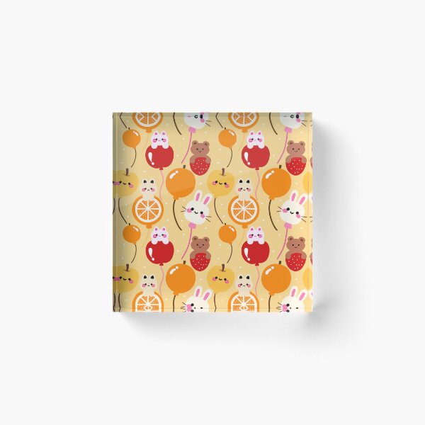Item preview, Fruit Balloon Adventure Seamless designed and sold by KJackArtwork.