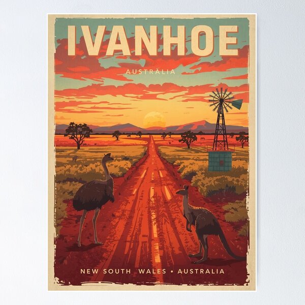 Item preview, Ivanhoe NSW Australia  designed and sold by PamLeeDesign.