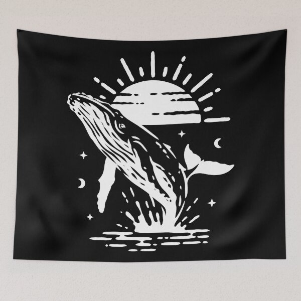 Item preview, Astral Whale Rising Sun designed and sold by SignumShop.