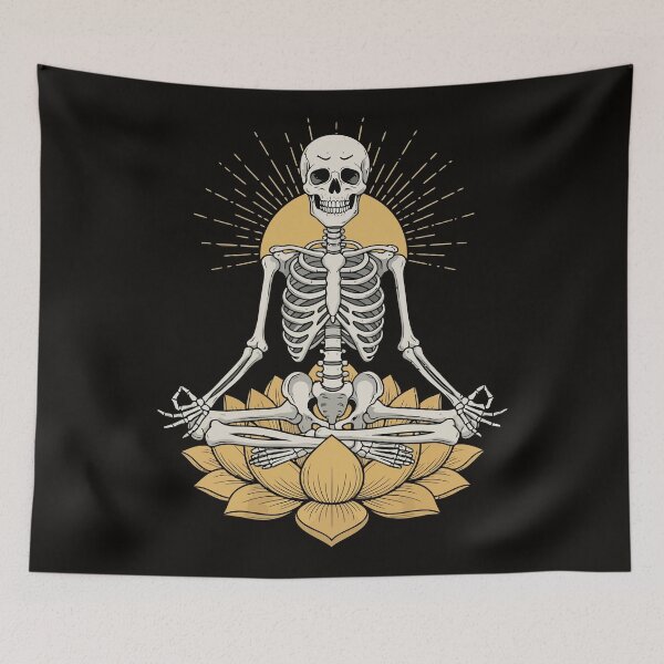 Item preview, Zen Skeleton Meditation designed and sold by Amir Faysal.