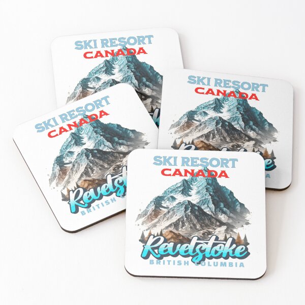 Item preview, Ski Resort Revelstoke British Columbia  designed and sold by TheEndDesign.