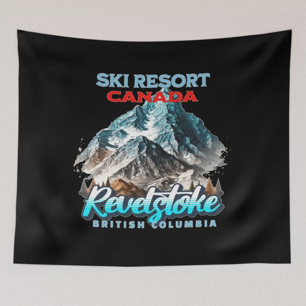 Item preview, Ski Resort Revelstoke British Columbia  designed and sold by TheEndDesign.