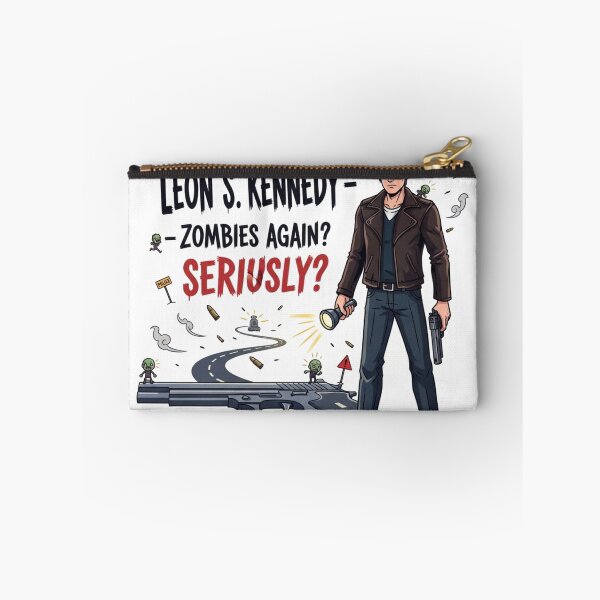 Item preview, Leon Zombie Again Funny Meme designed and sold by VitalDesigner.