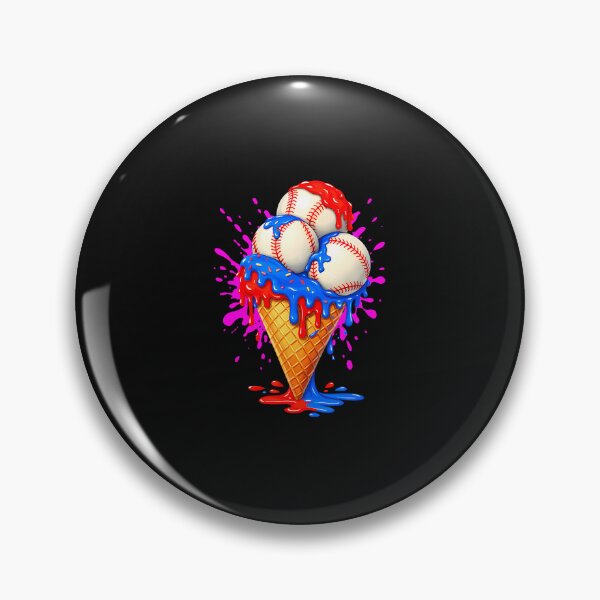 Item preview, Baseball Boys Ice Cream Drip designed and sold by Imalyanmani.