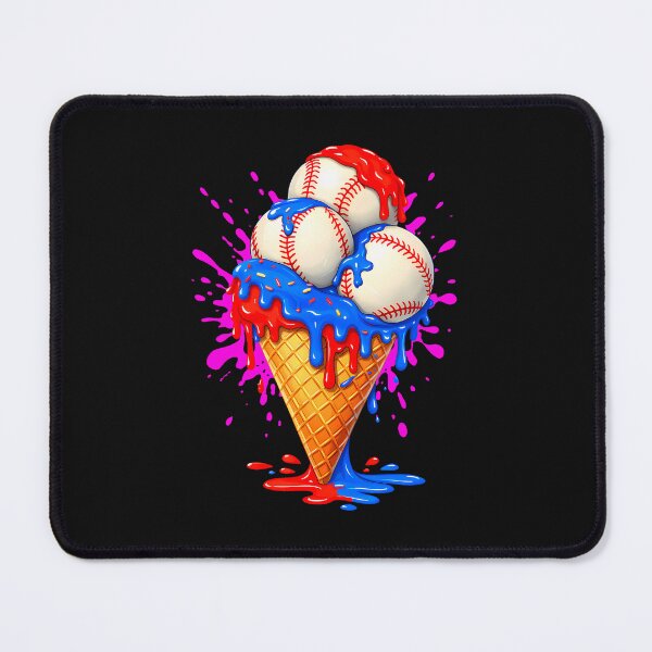 Item preview, Baseball Boys Ice Cream Drip designed and sold by Imalyanmani.