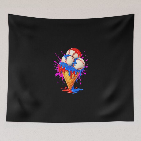 Item preview, Baseball Boys Ice Cream Drip designed and sold by Imalyanmani.