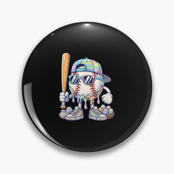 Item preview, Ice Cream Drip Baseball Easter Day designed and sold by Imalyanmani.