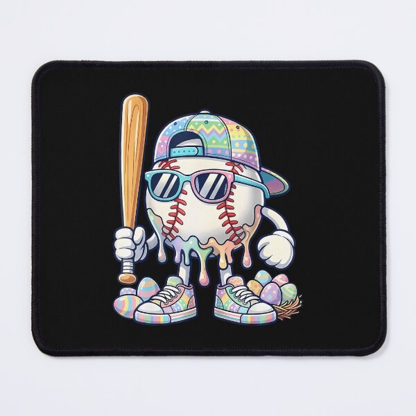 Item preview, Ice Cream Drip Baseball Easter Day designed and sold by Imalyanmani.
