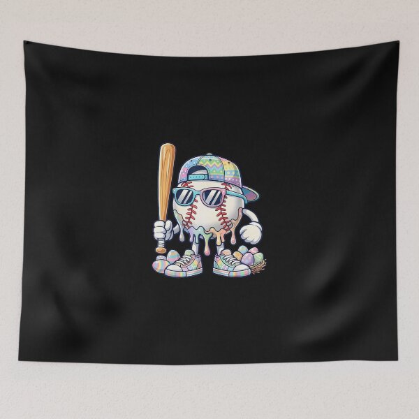 Item preview, Ice Cream Drip Baseball Easter Day designed and sold by Imalyanmani.