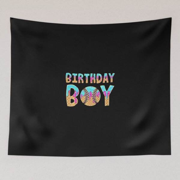 Item preview, Baseball Birthday Ice Cream Drip designed and sold by Imalyanmani.