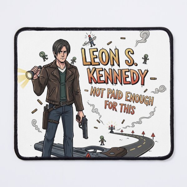 Item preview, Leon Kennedy Not Paid Enough Funny Meme designed and sold by VitalDesigner.