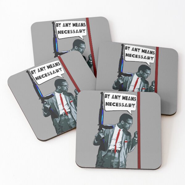 Item preview, Malcolm X - By Any Means Necessary designed and sold by Youngkev-arts.