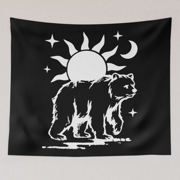 Item preview, Celestial Bear Stencil Graphic designed and sold by SignumShop.