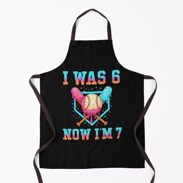 Item preview, I Was 6 Now Im 7 Baseball Drip designed and sold by Imalyanmani.