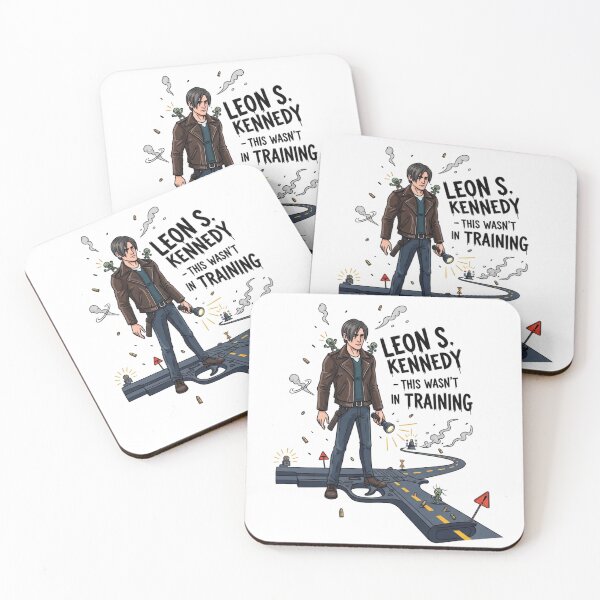 Item preview, Leon Kennedy This Wasn't In Training Funny Meme designed and sold by VitalDesigner.