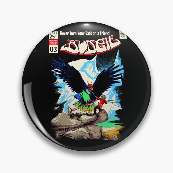 Item preview, Budgie Band, Comic Cover style, Never Turn Back on a Friend  designed and sold by MTB  ElitE.