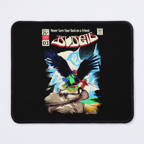 Item preview, Budgie Band, Comic Cover style, Never Turn Back on a Friend  designed and sold by MTB  ElitE.