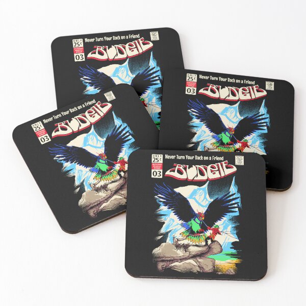 Item preview, Budgie Band, Comic Cover style, Never Turn Back on a Friend  designed and sold by MTB  ElitE.