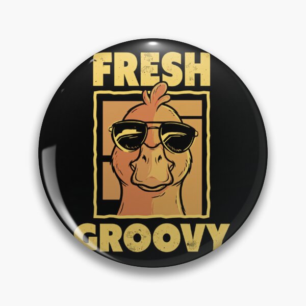 Item preview, Fresh Groovy Duck with Sunglasses Funny Retro Duck Design designed and sold by LittleLoopArt.