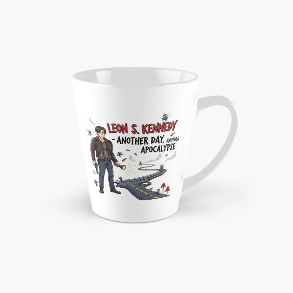 Item preview, Leon Kennedy Another Day Another Apocalypse Funny Meme designed and sold by VitalDesigner.
