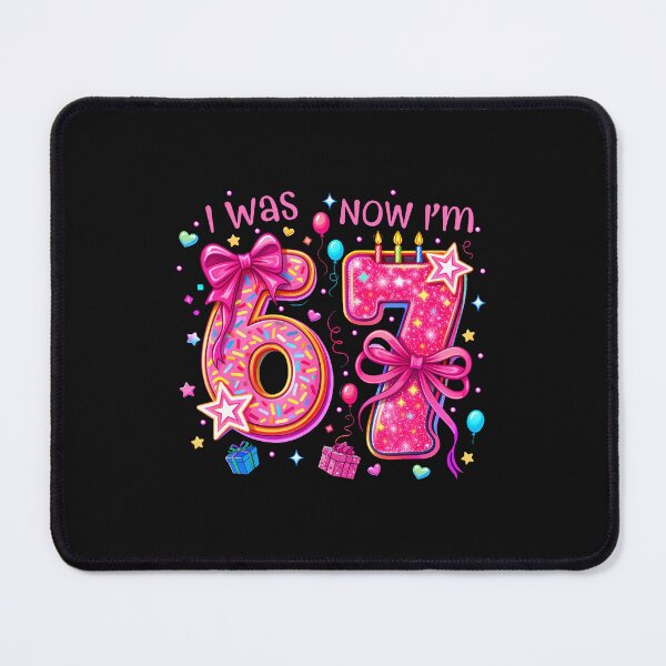 Item preview, 7Th Birthday Girl I Was 6 Now I'M 7 designed and sold by Imalyanmani.